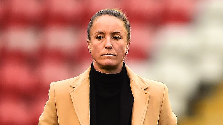 Casey Stoney has led Man Utd Women from the Women's Championship all the way to the top of the Women's Super League standings