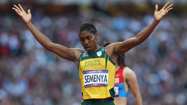 Semenya at the London 2012 Olympics