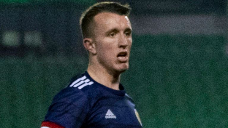 Celtic midfielder David Turnbull played for Scotland in their UEFA Under-21 Championship match against Greece on Tuesday