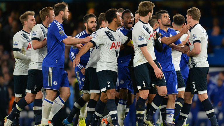 Chelsea Vs Tottenham The Battle Of The Bridge Revisited Football News Sky Sports