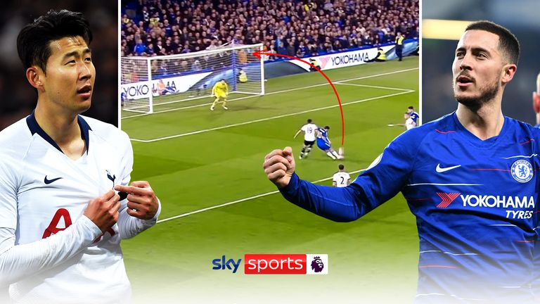 Greatest ever Premier League goals between Chelsea and Tottenham.