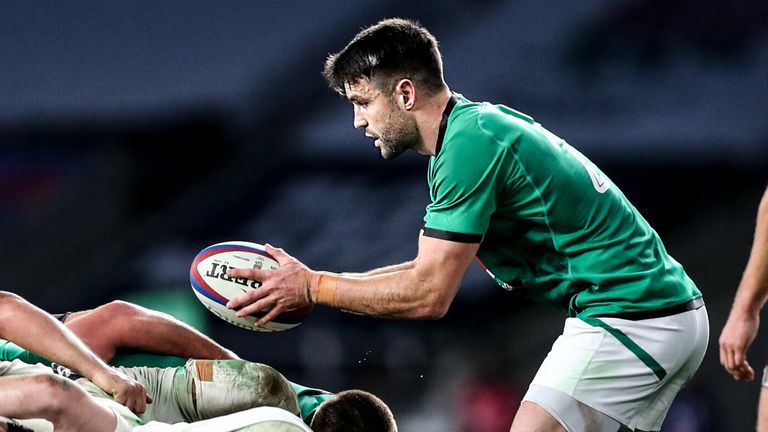 21 November 2020; Conor Murray of Ireland during the Autumn Nations Cup match between England and Ireland at Twickenham Stadium in London, England. Photo by Matt Impey/Sportsfile