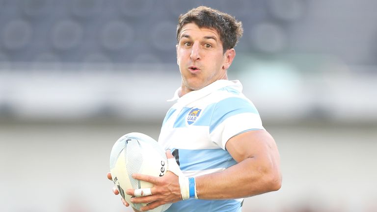El medio scrum Tomas Cubelli ha regresado a la selección argentina que se perdió el campeonato de rugby por una lesión en la mano. 