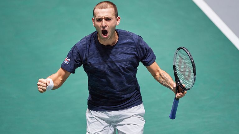 DAN EVANS - DAVIS CUP 2019 (Kosmos Tennis/Rakuten)