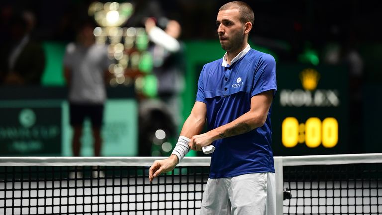 DAN EVANS - DAVIS CUP 2019 (Kosmos Tennis/Rakuten)