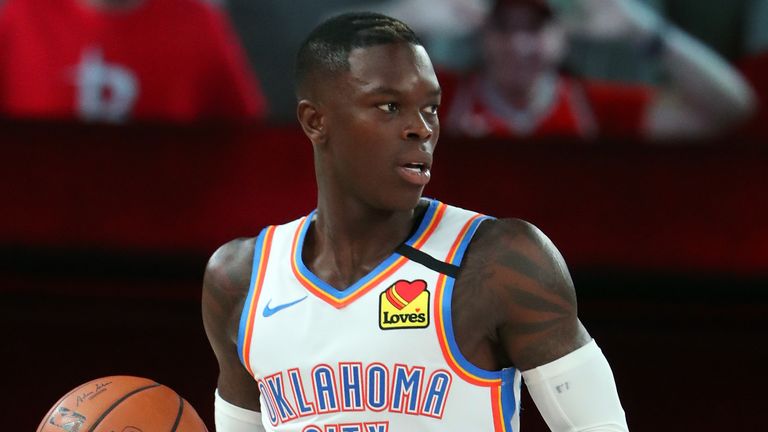 Dennis Schroder: Los Angeles Lakers close to finalising trade for Oklahoma City Thunder guard | NBA News | Sky Sports