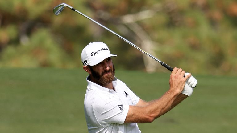 Victory would extend Dustin Johnson's lead to the top of the world rankings