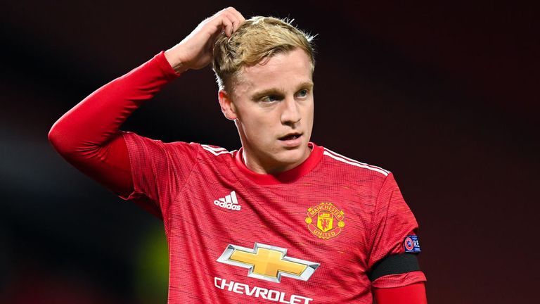 Donny van de Beek impressed in midfield alongside Fred