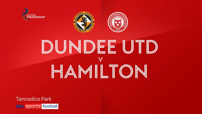Dundee Utd v Hamilton badge