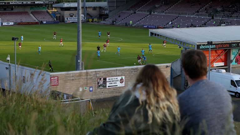Supporters will be allowed to return to Football League grounds next month, but several financial issues remain for clubs