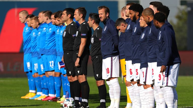 England won 1-0 in Iceland in September