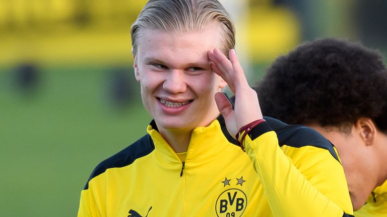 Erling Haaland: Borussia Dortmund forward wins 2020 Golden Boy award ...