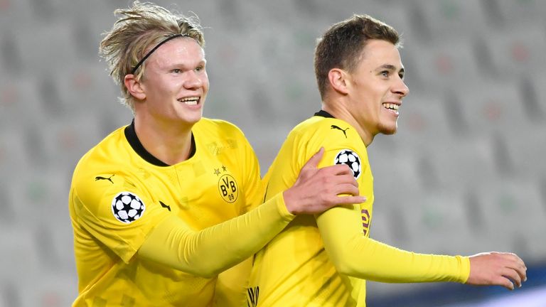 Erling Haaland starred for Dortmund