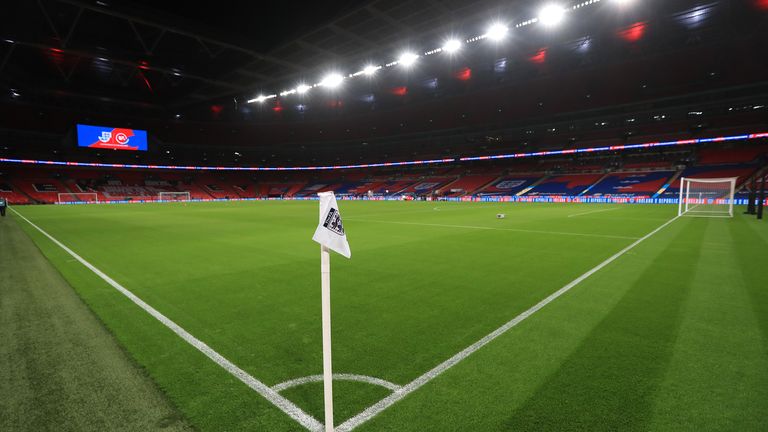 Wembley stadium is due to host a number of Euro 2020 fixtures, including the semi-finals and final