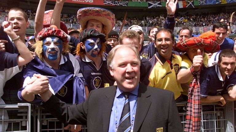 Scotland fans haven't been to a major tournament since Craig Brown led the team to the France 98 World Cup