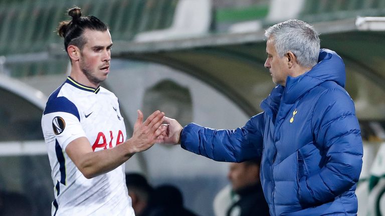 Jose Mourinho will be keeping an eye on how Wales manage Gareth Bale while he is on international duty