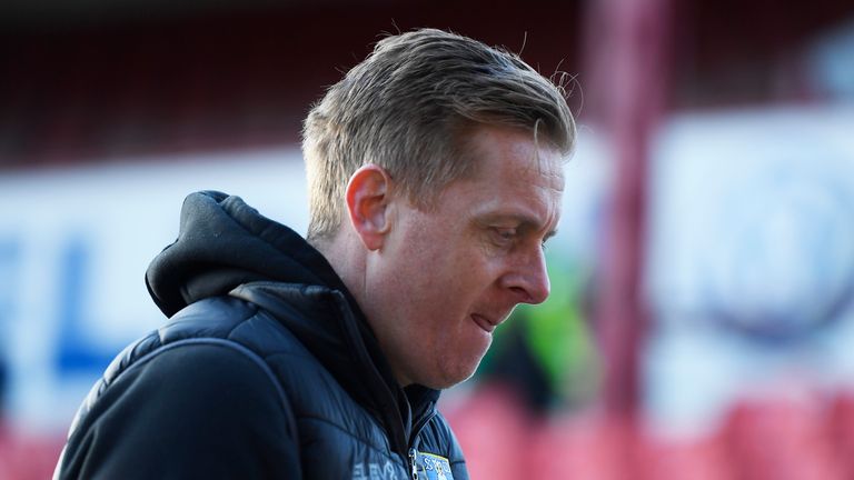 Garry Monk was sacked by Sheffield Wednesday after picking up three wins from 11 league matches this term