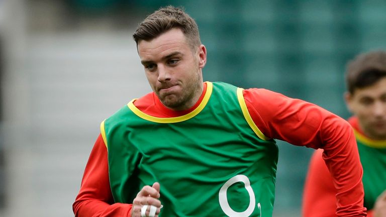 George Ford is ready to take on Ireland