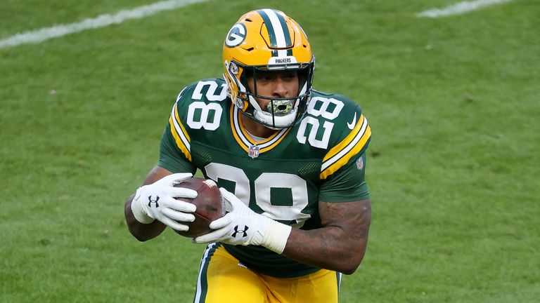 Packers news: A.J. Dillon tests positive for COVID-19