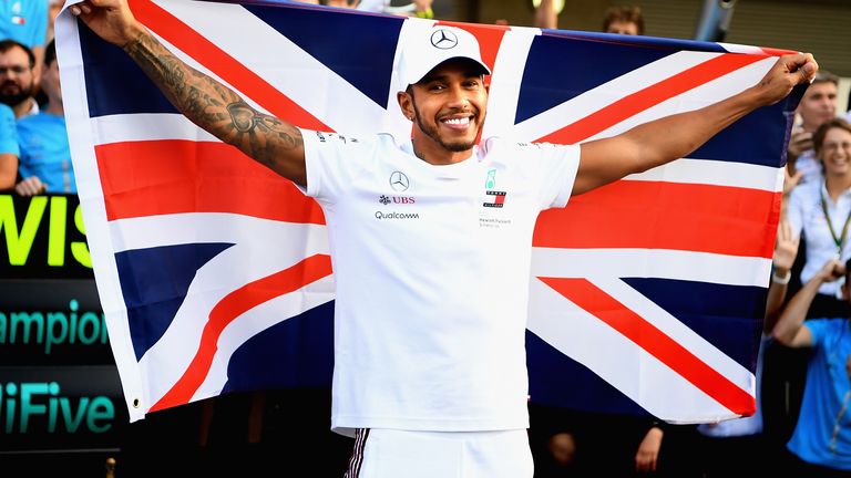 Hamilton became a five-time champion in 2018