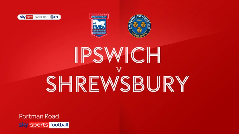 Ipswich v Shrewsbury badge