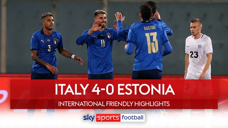 Italy 4-0 Estonia