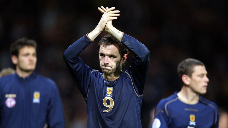 James McFadden started when Scotland were beaten 2-1 by Italy in 2007