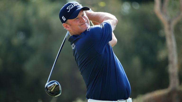 Jamie Donaldson during the third round of the Cyprus Showdown