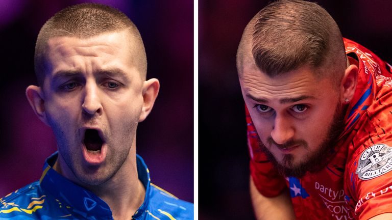 Europe's Jayson Shaw and Skyler Woodward of the USA will battle it out for the Mosconi Cup - live on Sky Sports