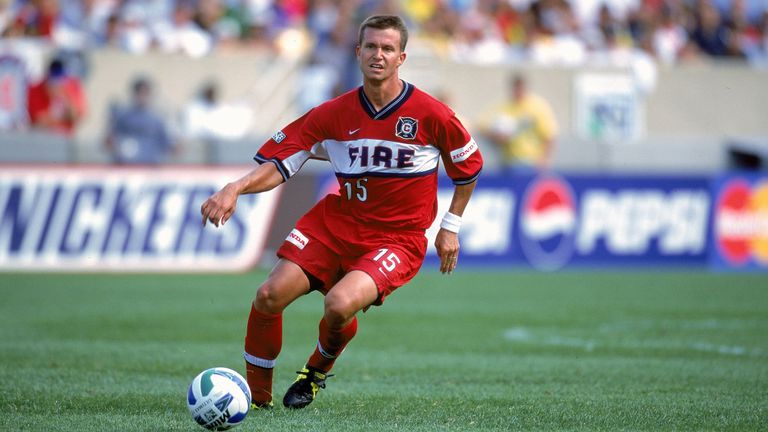 Jesse Marsch in action for Chicago Fire