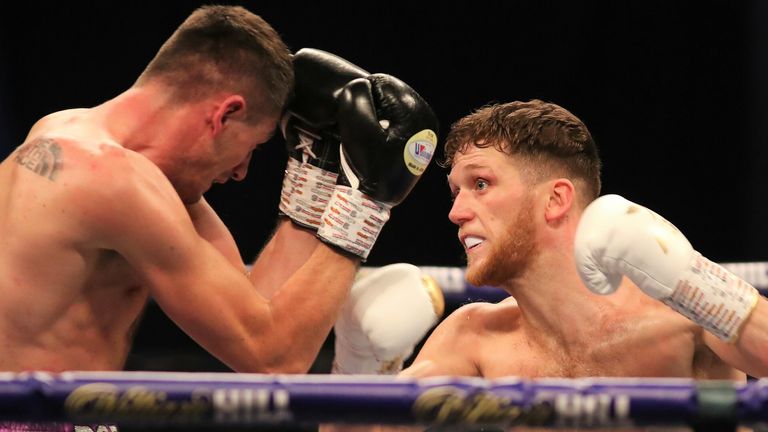 Docherty made an aggressive start to the fight