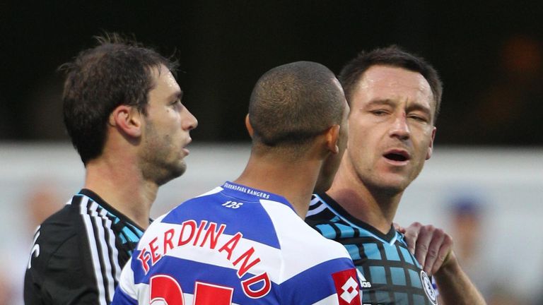 John Terry and Anton Ferdinand