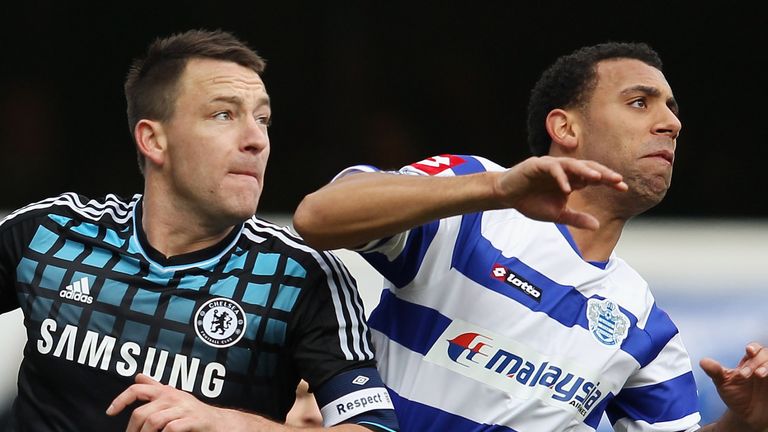 during the FA Cup with Budweiser Fourth Round match between Queens Park Rangers and Chelsea at Loftus Road on January 28, 2012 in London, England.