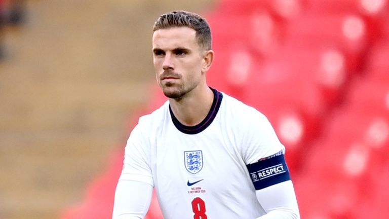 Jordan Henderson Gareth Southgate Says Liverpool Captain Faces Races Against Time To Be Fit For Euros Football News Sky Sports
