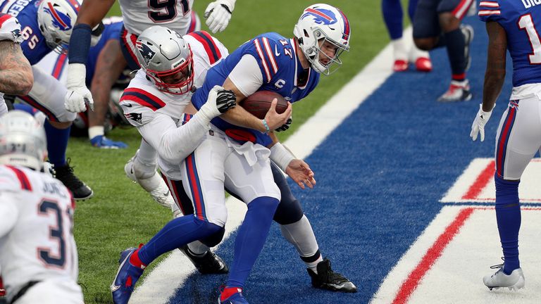 Josh Allen is hard to stop at the goal line
