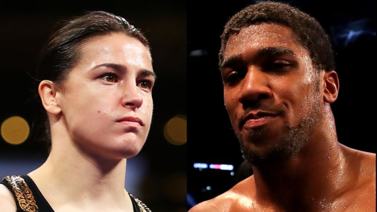 Katie Taylor and Anthony Joshua