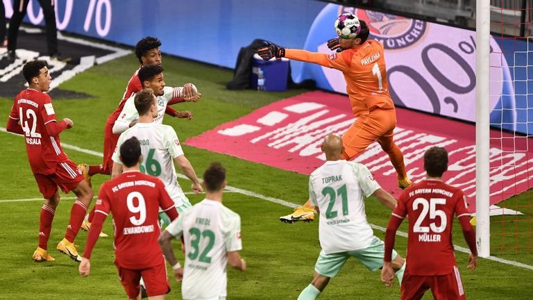 Kingsley Coman drew Bayern Munich level but they were below par