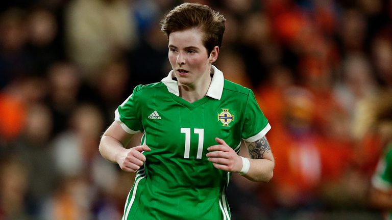 Kirsty McGuinness starred in Northern Ireland's win