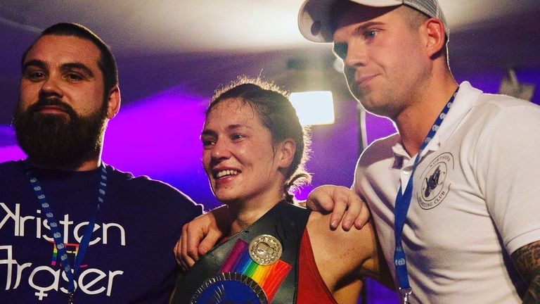 Kristen Fraser, Commonwealth boxing champion