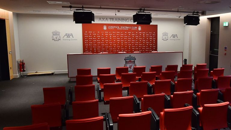 Media facilities at Liverpool's new training centre