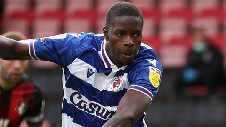 Lucas Joao scores Reading's opener against Bournemouth from the penalty spot 