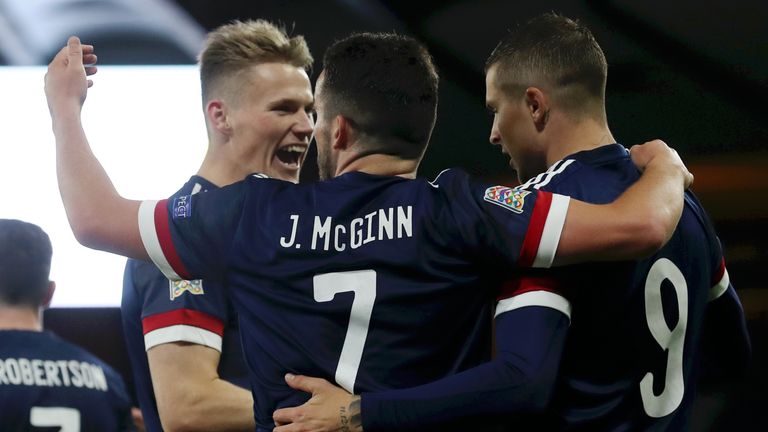 Lyndon Dykes is hoping to be a hero as Scotland try to qualify for Euro 2020