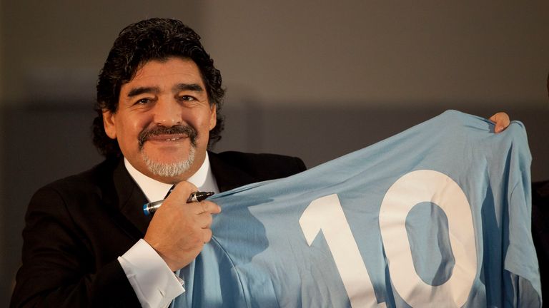 10 Diego Maradona