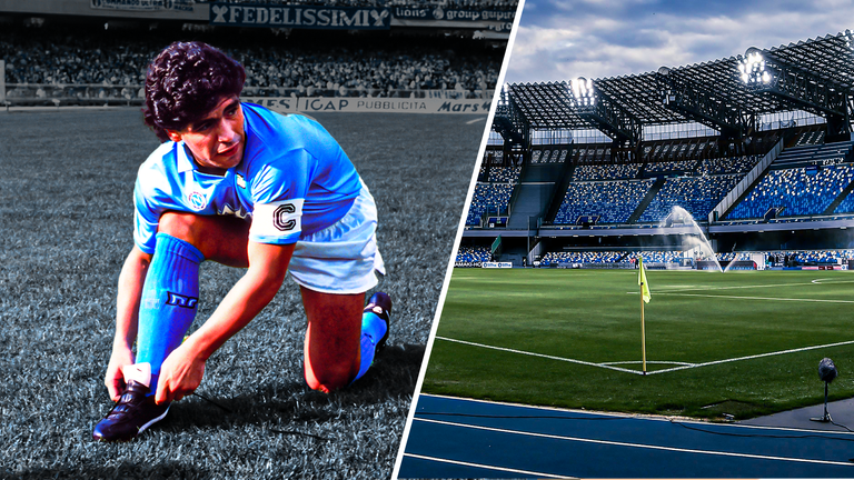 The Stadio San Paolo is set to be renamed after Diego Maradona