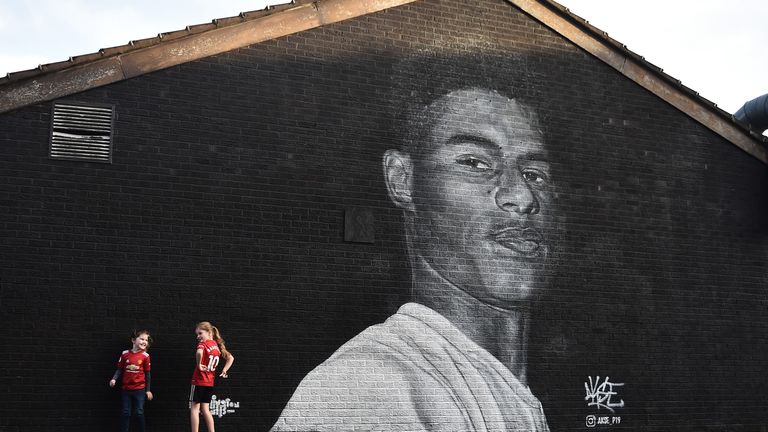 Marcus Rashford mural