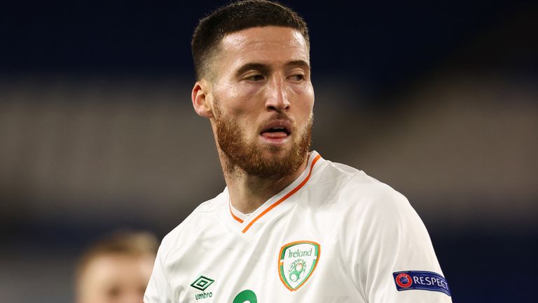 Republic of Ireland defender Matt Doherty