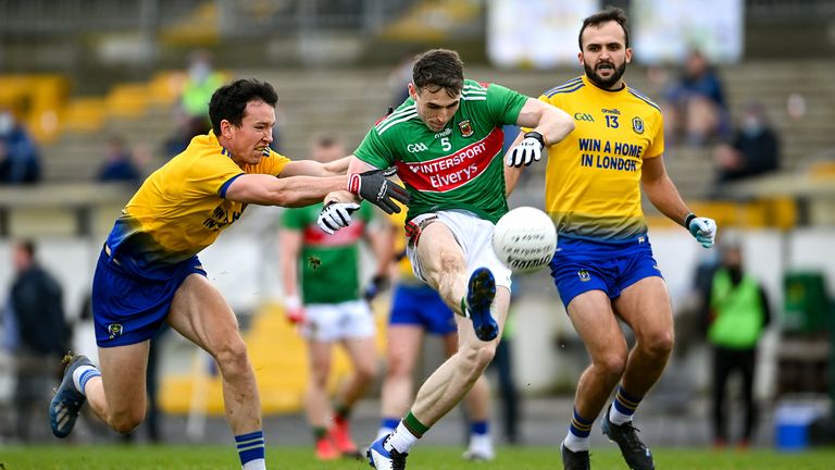 Paddy Durcan scores a point