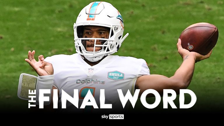 Dolphins QB Tua Tagovailoa wins NFL weekly award 