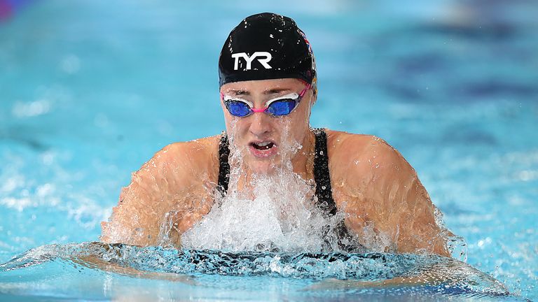 Molly Renshaw also wrote her name into the record books with a strong showing in the 100 metres breaststroke
