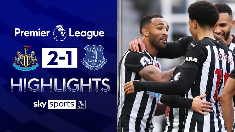 NEWCASTLE 2-1 EVERTON